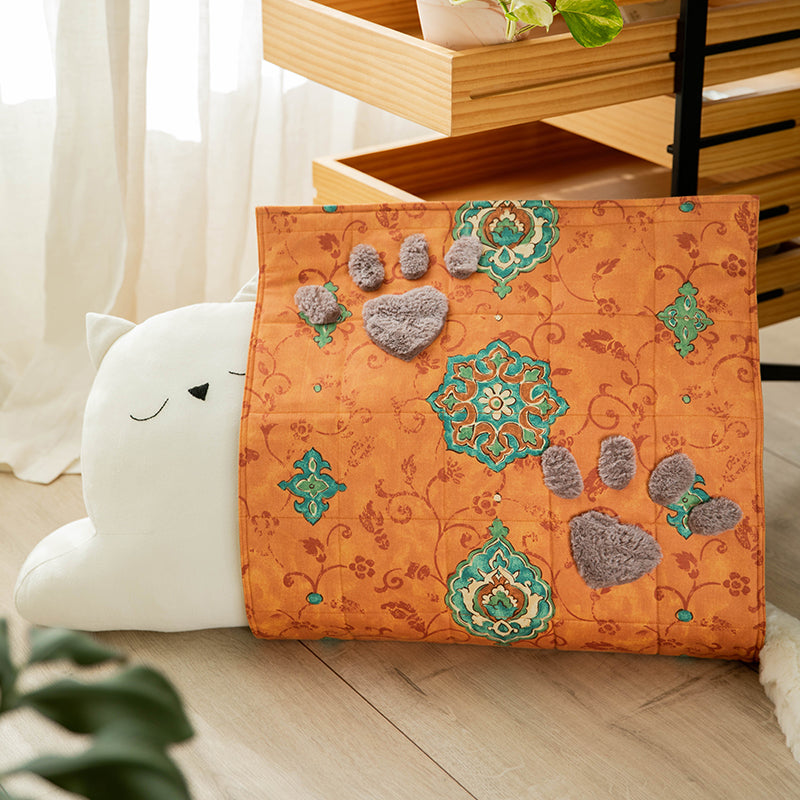 Hidden Kitten Plush Cushion - Multifunctional, Cozy Cushion with